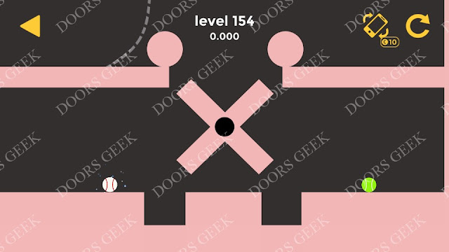 Ball & Ball Level 154 Solution, Walkthrough, Cheats for android and ios