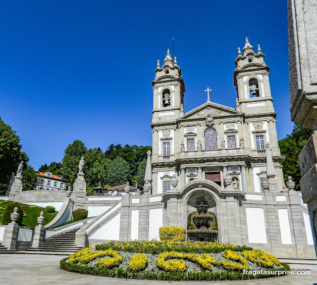 Igreja de Bom Jesus do Monte em Braga, Portugal