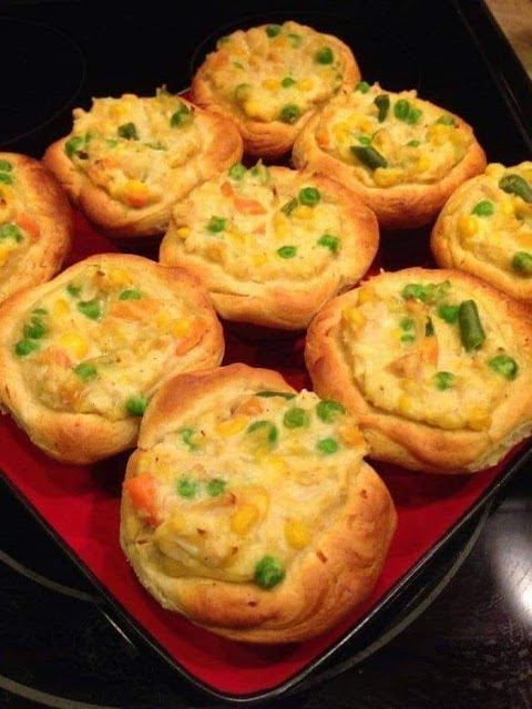 Mini Chicken Pies