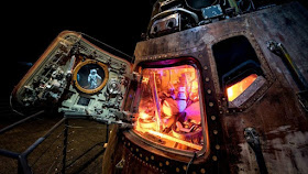The Apollo 17 Command Module America, which carried the last human crew to the moon, is on display at Space Center Houston in Houston. It will celebrate the Apollo program July 16-24.(Space Center Houston)