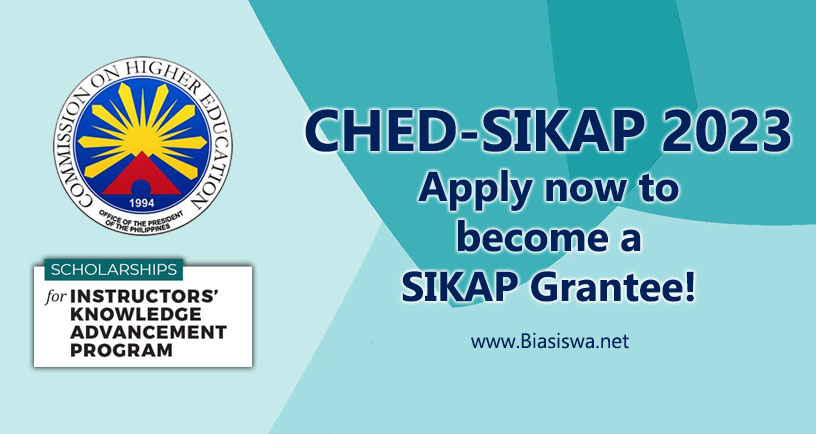 ched sikap scholarship
