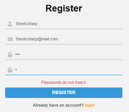 PHP Register Form With MySQL Database 2