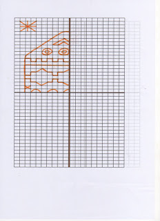 symétrie quadrillage