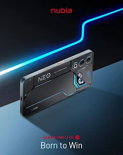 ZTE nubia Neo 3 GT, móvil gaming con gatillos táctiles, pantalla 120Hz y diseño futurista, ya disponible en España.