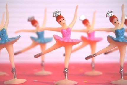 Princess Ballerina Cupcake Toppers 12 