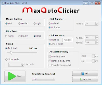 Max Auto Clicker screenshot