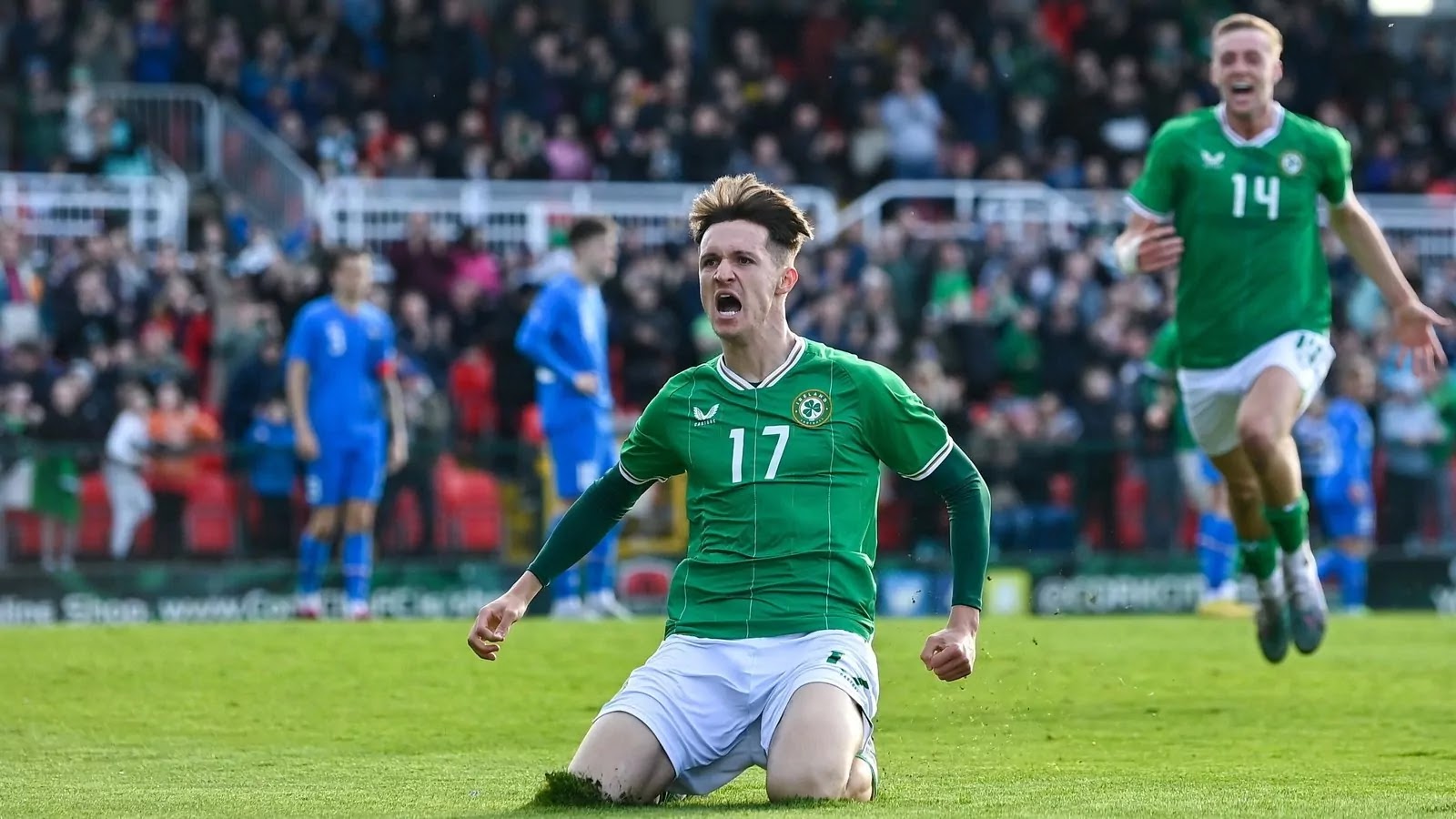 Johnny Kennys heroics secures win for 10-man Ireland U-21s against Iceland