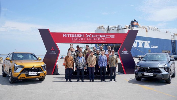 Mitsubishi begins exports of Xforce from Indonesia