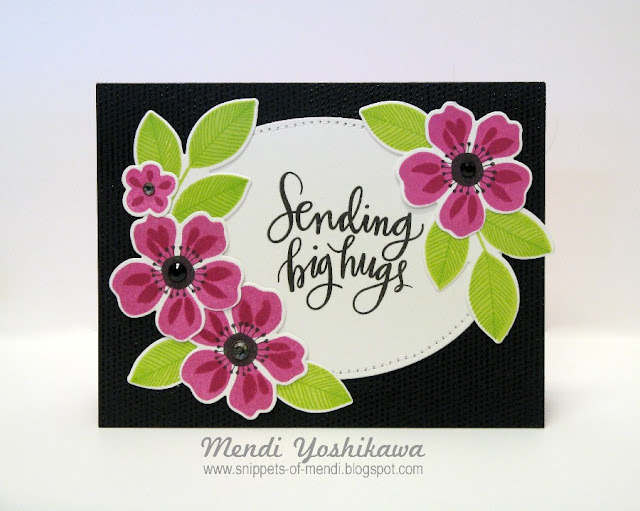 My Favorite Things MFT Flashy Florals May 2016 Card Kit by Mendi Yoshikawa