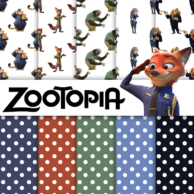 KIT DIGITAL ZOOTOPIA FREE PARA BAIXAR