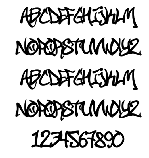 Graffiti Fonts