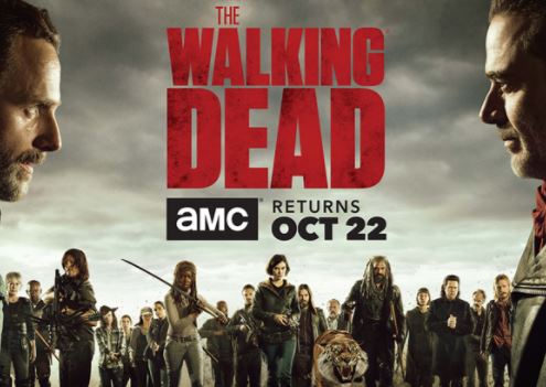 Capa oficial volta The Walking Dead 22 de outubro - 8º temporada