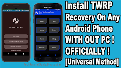 Official TWRP Recovery Supported Devices