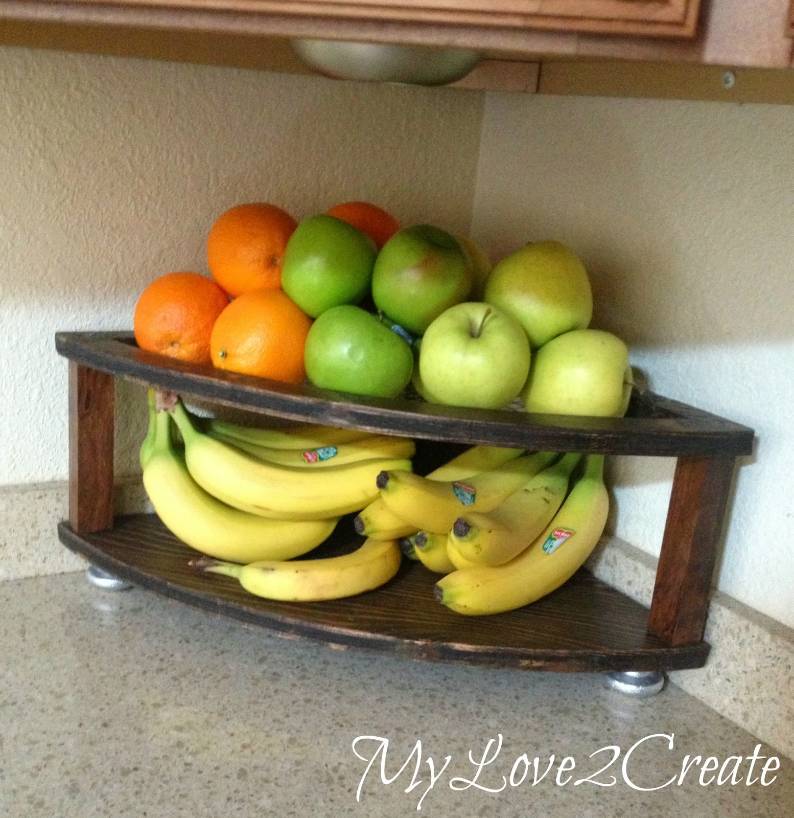 MyLove2Create, DIY Corner Fruit Tower