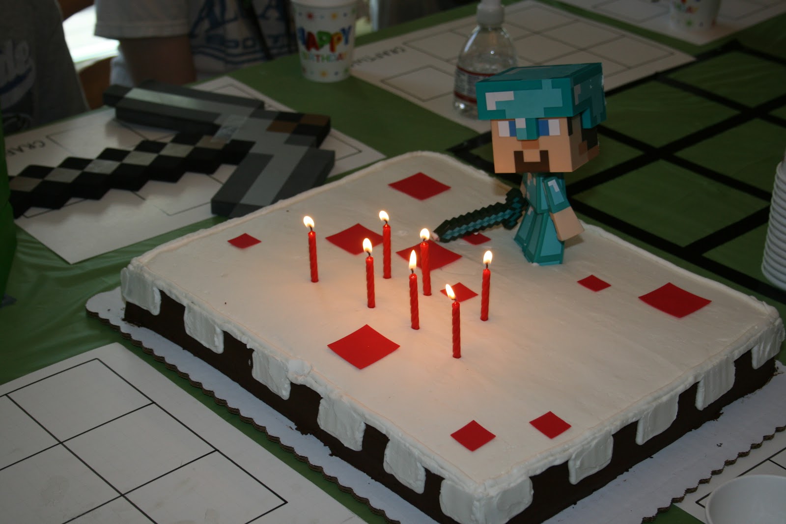 This, That & Carrot Tops: Happy Birthday Bo! Minecraft Style!!