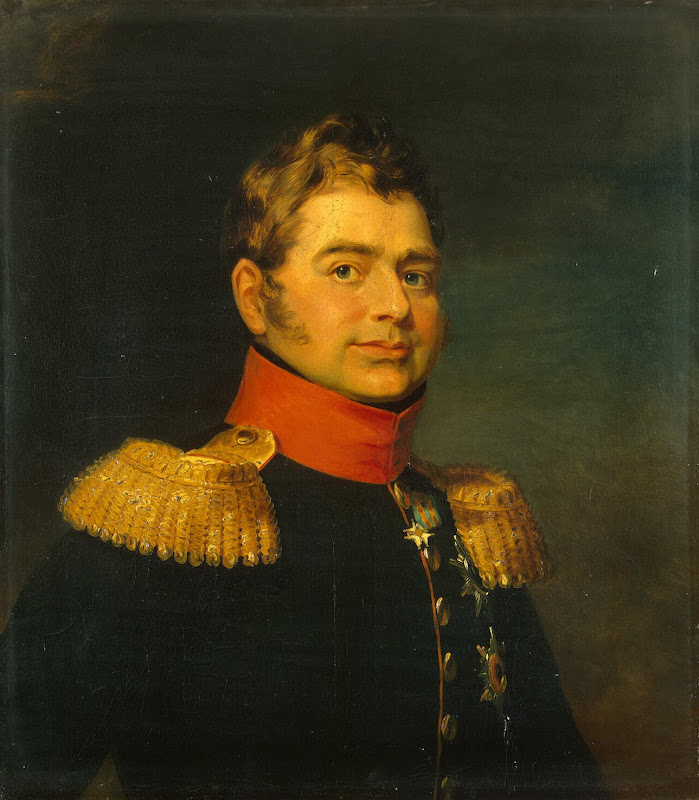Portrait of Sergey Ya. Repninsky by George Dawe - History, Portrait Paintings from Hermitage Museum