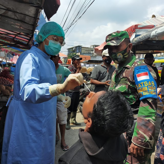 Terjaring Razia Prokes, 51 Orang Jalani Tes Swab Antigen 