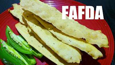 Gujarati Fafda Recipe (Crispy Gram Flour Snack) by Archana's ...