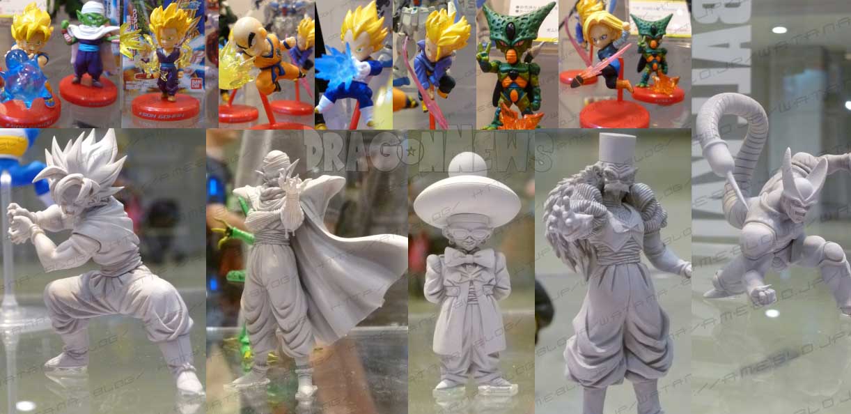 Firstly, a new Super Deformed Dragon Ball Kai figures series including Super 