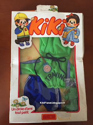 tenue de jogging vintage pour Kiki - neuf et dans sa boite d'origine