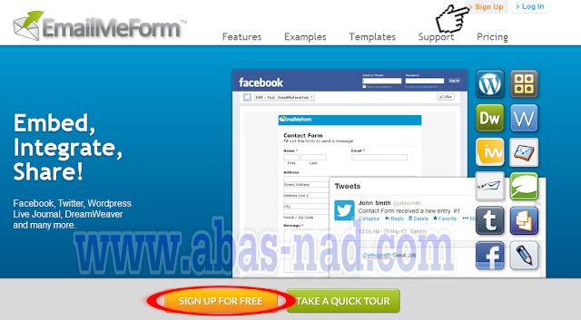 Cara Pasang EmailMeForm pada Blog, Pasang emailmeform 