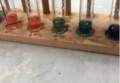 colors of different universal indicators