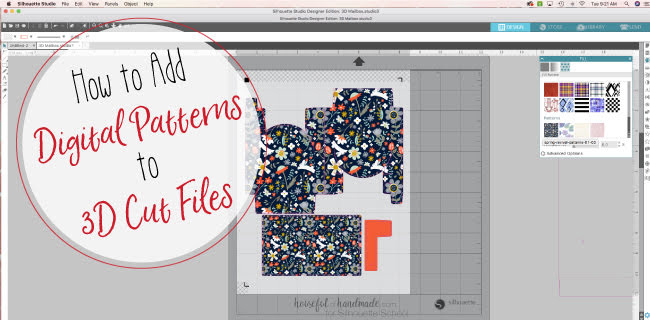 Download How Add Custom Digital Patterns To 3d Silhouette Studio Designs Silhouette School