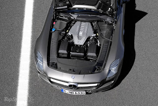 2011 Mercedes SLS AMG Roadster Engine