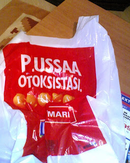 Pussaa otoksistasi.