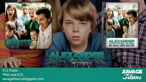 Alexander and the Terrible, Horrible, No Good, Very Bad Day (2014) Movie Folder Icon