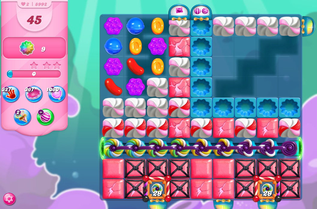 Candy Crush Saga level 8992