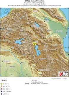 Cutremur moderat cu magnitudinea de 5,6 grade in Nord-Vestul Iranului