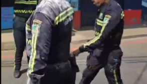 Boca del Monte: Enfrentamiento entre comerciantes y policías.