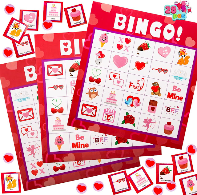 Valentine's Day Bingo for Kids