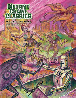 Mutant Crawl Classics RPG cover.