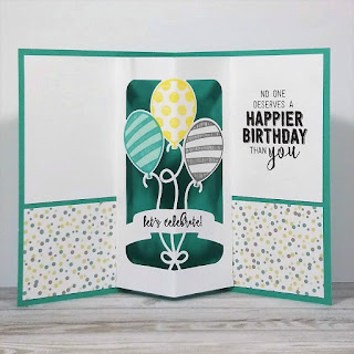 Balloon pop-up card