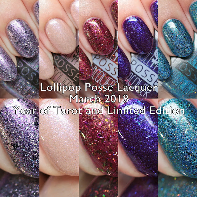 Lollipop Posse Lacquer The Year of Tarot: March 2018 and Limited Edition