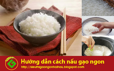 Hướng dẫn cách nấu cơm gạo tám ngon