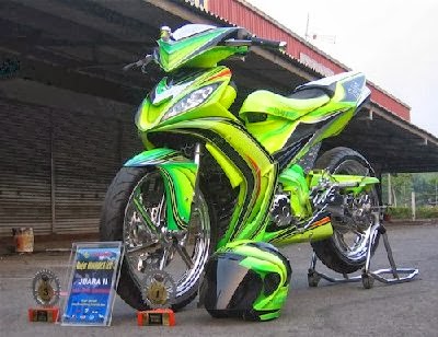 Modifikasi Jupiter Mx Keluaran 2008