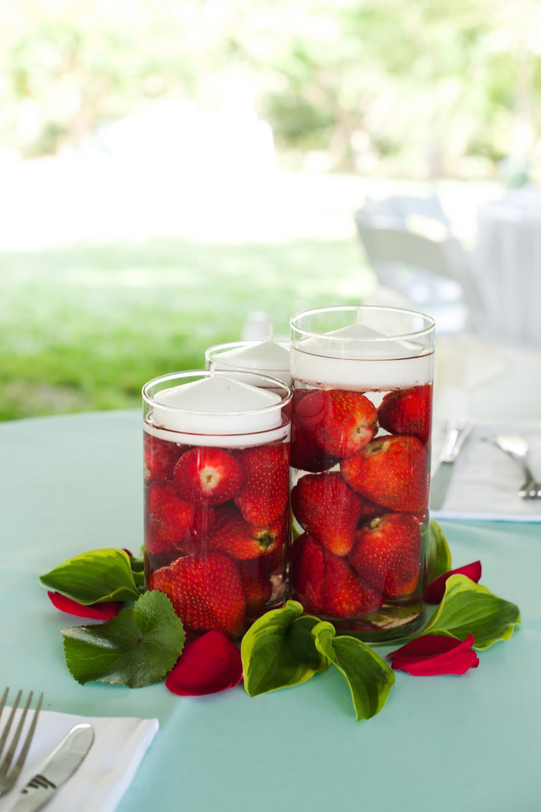 fruit centerpieces for wedding