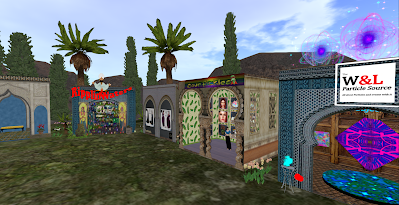 Silk Road Hunt XVI - Booths at Twain Themed Market
