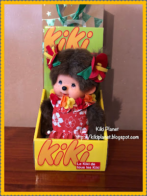 kiki monchhichi hawaïenne neuve boite vintage 