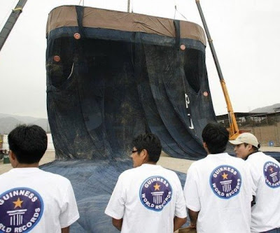 World Record for the largest pair of jeans