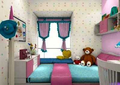 Desain Kamar Tidur Anak Perempuan 1001