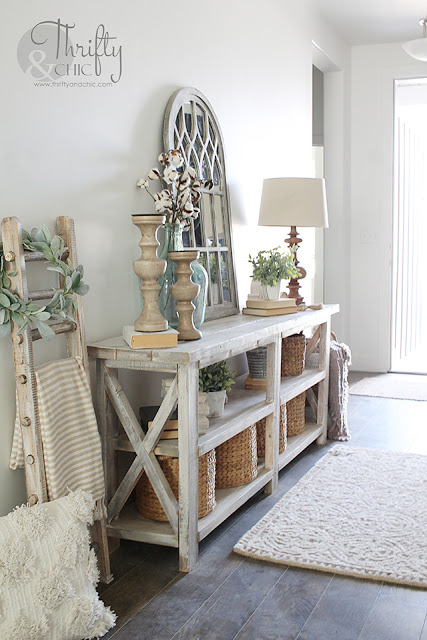 http://www.thriftyandchic.com/2019/04/diy-rustic-x-console-table.html