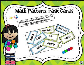 Freebie! Pattern Task Cards