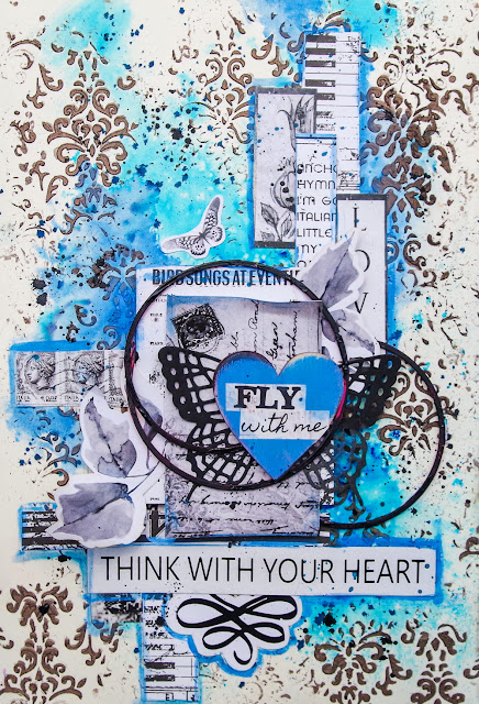 Art journal "Fly with me"