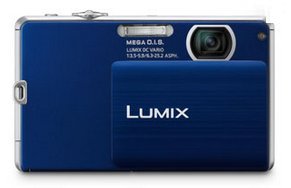 Panasonic Lumix DMC-FP3 14.1 MP Digital Camera with 4x Optical Image Stabilized Zoom and 3.0-Inch Touch-Screen LCD (Dark Blue)