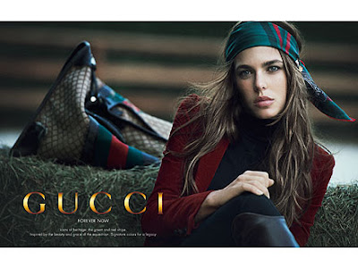 Charlotte Casiraghi the new face of Gucci