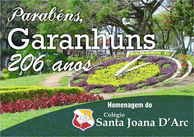 CSJD parabeniza Garanhuns pelos seus 206 anos‼